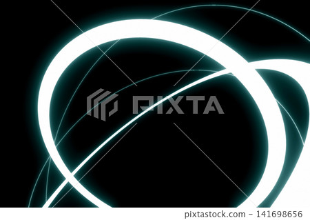 Light trails and curved art Light trails and curved art 141698656