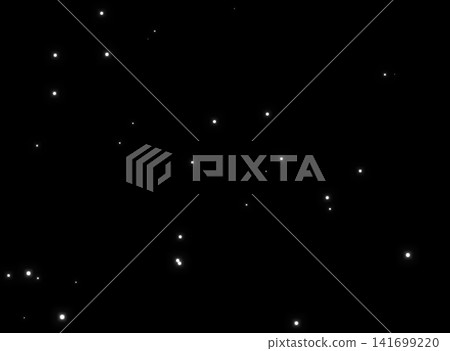 散佈在漆黑宇宙中的光粒子 141699220