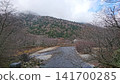 Snow remaining scenery 141700285