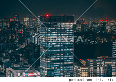 April 24 2026 Central Shinjuku Corporate Office Tower Night, Japan April 24 2026 Central Shinjuku Corporate Office Tower Night, Japan 141700314