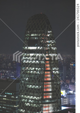 April 24 2026 Cocoon Tower Architecture Shinjuku Vertical Night, Japan April 24 2026 Cocoon Tower Architecture Shinjuku Vertical Night, Japan 141700324
