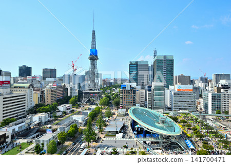 愛知縣：名古屋市容 - 榮地區 - 電視塔和綠洲 21 141700471