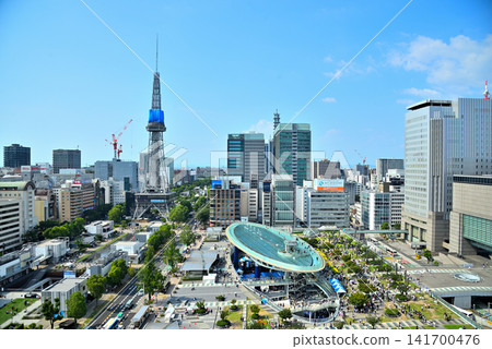 愛知縣:名古屋市容 - 榮地區 - 電視塔和綠洲 21 愛知縣:名古屋市容 - 榮地區 - 電視塔和綠洲 21 141700476