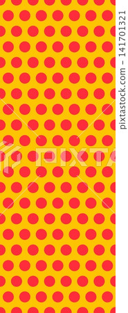 Red and yellow polka dot background Red and yellow polka dot background 141701321