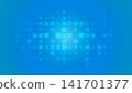 Abstract background with scattered blue dots of light. 141701377