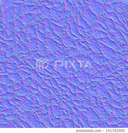 Cracked Weathered Leather Surface Normal Map for 3D Texturing 141702985