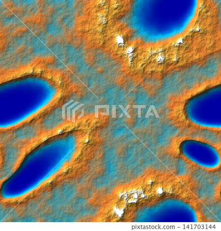 Methane Lakes of Titan Abstract Fluid Topography Texture Methane Lakes of Titan Abstract Fluid Topography Texture 141703144