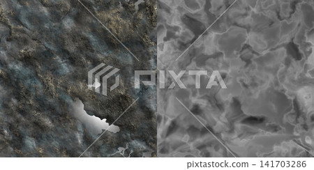 Silver Misty Mountain Material and Displacement Showcase Silver Misty Mountain Material and Displacement Showcase 141703286