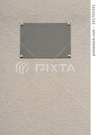 Minimalist abstract view of a grey concrete house wall block Minimalist abstract view of a grey concrete house wall block 141703341