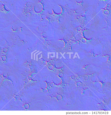 Realistic Lunar Landscape Craters Normal Map Texture Realistic Lunar Landscape Craters Normal Map Texture 141703419
