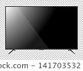Front television isolated on background 141703532