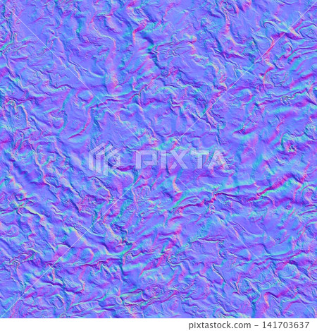 Rough Organic Wavy Surface Normal Map Rough Organic Wavy Surface Normal Map 141703637