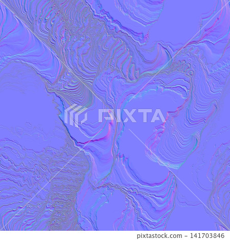 Intricate Sedimentary Stone Layer Normal Map Texture Intricate Sedimentary Stone Layer Normal Map Texture 141703846