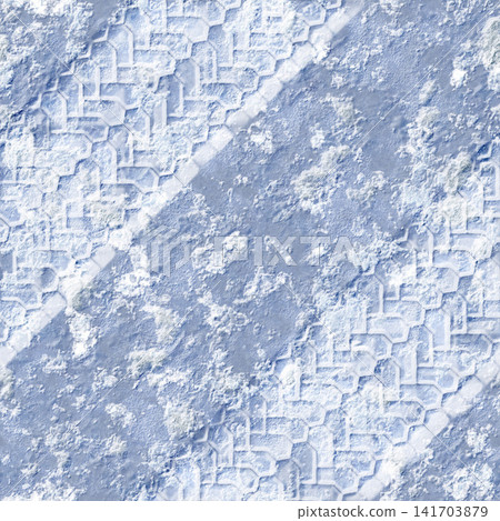 Blue Stylized Muddy Tire Tracks Seamless Texture Blue Stylized Muddy Tire Tracks Seamless Texture 141703879