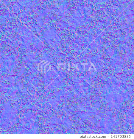 Rough Stone Surface Normal Map 141703885