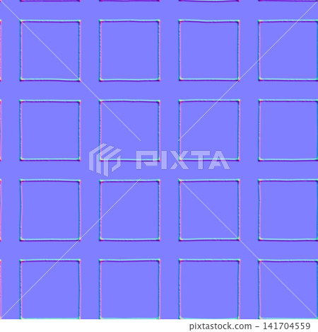 Geometric Square Tile Normal Map Surface Geometric Square Tile Normal Map Surface 141704559