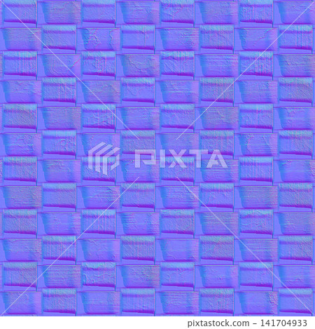 Woven Rectangular Block Texture Normal Map Woven Rectangular Block Texture Normal Map 141704933