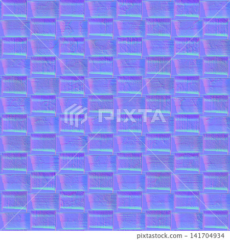 Textured Woven Block Pattern Normal Map for 3D Textured Woven Block Pattern Normal Map for 3D 141704934