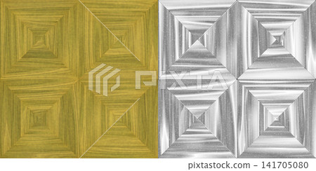 Wooden Mosaic Grid and Height Map Dual Screen Showcase Wooden Mosaic Grid and Height Map Dual Screen Showcase 141705080