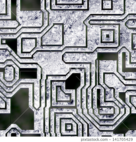 Optic Interconnect Tech Grid Seamless Texture Optic Interconnect Tech Grid Seamless Texture 141705429