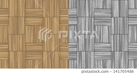Orange Basketweave Texture and Roughness Map Comparison View Orange Basketweave Texture and Roughness Map Comparison View 141705486