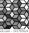Hand-Painted Diamond Tile Bump Map 141705624