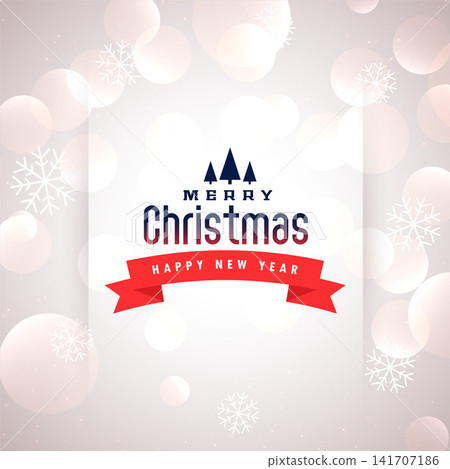 beautiful merry christmas festival shiny card design beautiful merry christmas festival shiny card design 141707186