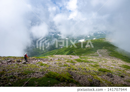 北海道黑岳登山途中的風景 北海道黑岳登山途中的風景 141707944