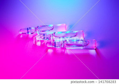Ampoules representing medical research and innovation for health Ampoules representing medical research and innovation for health 141708283
