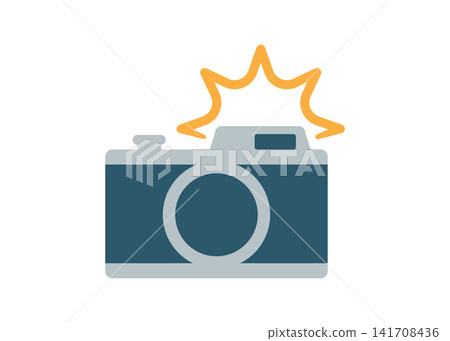 camera icon showing snapshot flash light feature for taking photo camera icon showing snapshot flash light feature for taking photo 141708436