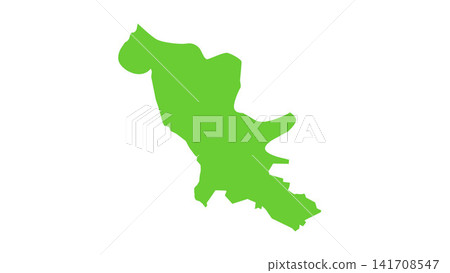 Map of Japan: Tokyo 23 Wards, Kita Ward 141708547