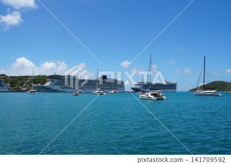 美屬維京群島聖托馬斯島郵輪碼頭 美屬維京群島聖托馬斯島郵輪碼頭 141709592