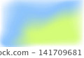 Blue and green blurred gradient background, gentle abstract design 141709681
