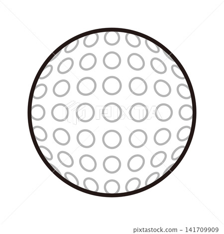 Icon: Golf Ball Icon: Golf Ball 141709909