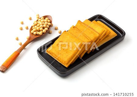 five Spice Seasoned Pressed Firm Tofu Slices With Dry Texture five Spice Seasoned Pressed Firm Tofu Slices With Dry Texture 141710255