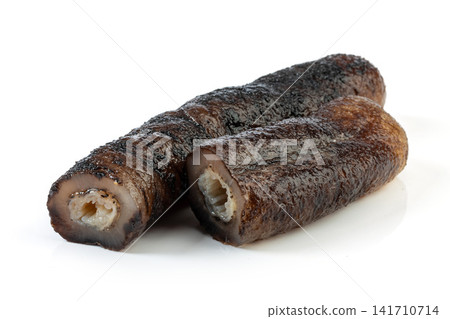 whole raw black sea cucumbers rich in collagen and nutrients whole raw black sea cucumbers rich in collagen and nutrients 141710714