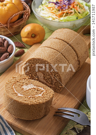 coffee flavored swiss roll coffee flavored swiss roll 141711987