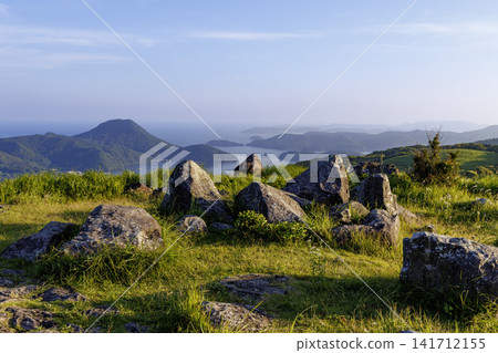 從川內峠眺望的景色(長崎縣平戶市) 從川內峠眺望的景色(長崎縣平戶市) 141712155