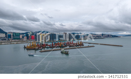 Hong Kong Aug 1 2026 docked at To Kwa Wan Typhoon Shelter 141712531