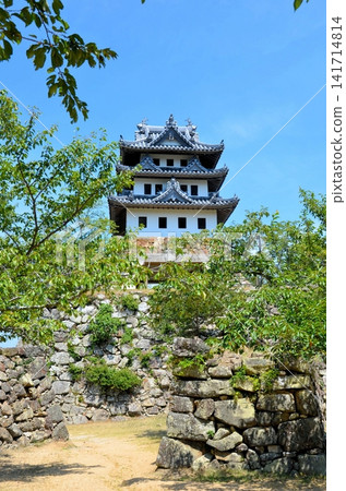 Sumoto castle ruins castle tower Sumoto castle ruins castle tower 141714814