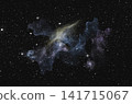The Galaxy is covered with a Yellow blue pink atmosphere and the clouds are spinning. 141715067