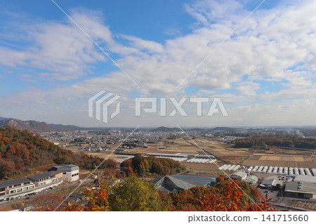 從禦神山眺望栃木市（栃木縣栃木市） 141715660