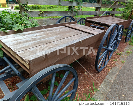木製手推車 木製手推車 141716315