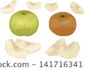 asian pear, nashi, red pear 141716341