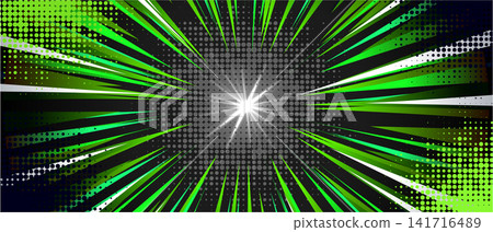 Comic book manga background with burst effect Comic book manga background with burst effect 141716489