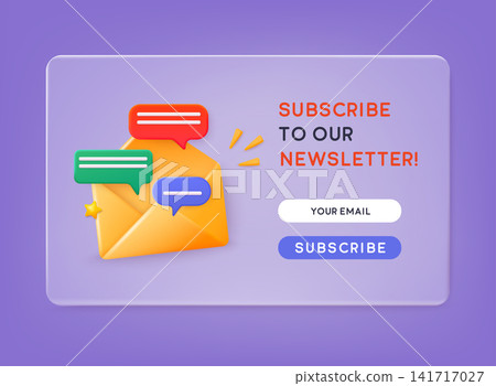 Subscribe to newsletter. Vector illustration for online marketing and business. Open envelope with letter on phone. Sign up to mailing list. 3D Web Vector Illustrations. Subscribe to newsletter. Vector illustration for online marketing and business. Open envelope with letter on phone. Sign up to mailing list. 3D Web Vector Illustrations. 141717027