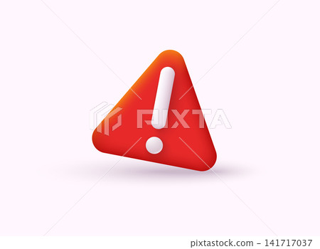 Red danger attention bell or red emergency notifications alert on rescue warning 3d icon. 3D Web Vector Illustrations. Red danger attention bell or red emergency notifications alert on rescue warning 3d icon. 3D Web Vector Illustrations. 141717037