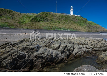 Shizuoka Prefecture: Omaezaki Lighthouse and the coastal scenery of the Washing Rocks 141717282