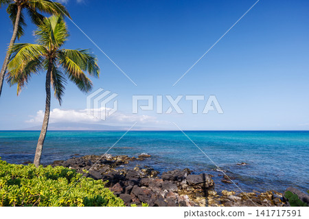 Beautiful Maui landscape in Hawaii 141717591
