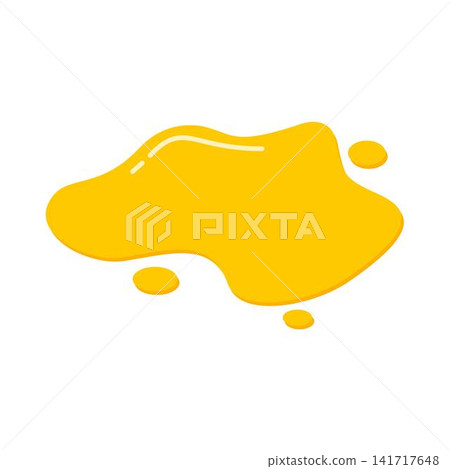 yellow pee liquid spill illustration yellow pee liquid spill illustration 141717648